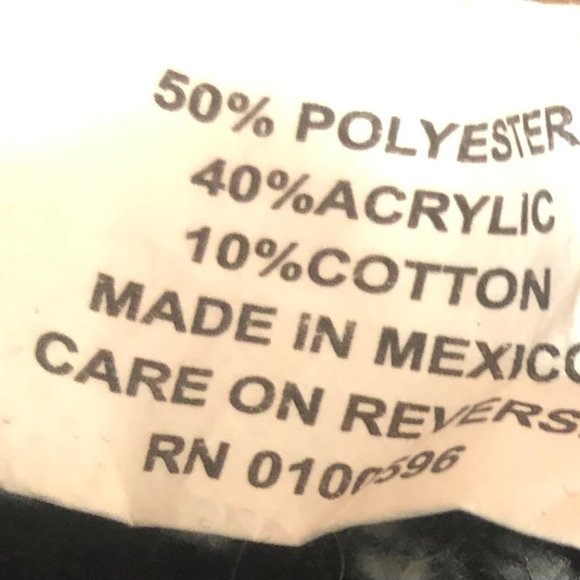 Baja Joe Sweater Men's Large Grey & Blue Hoodie Knit Poncho Long Sleeve Pockets. - Picture 5 of 7